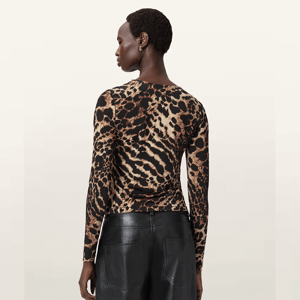 AllSaints Katlyn Bodycon Fit Top